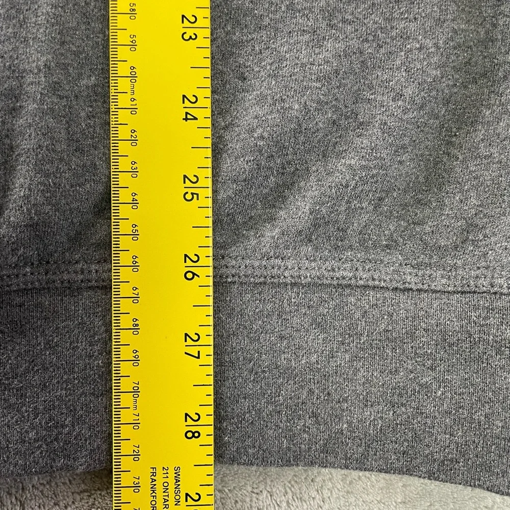 Nike Swoosh Grey Crewneck Sweatshirt Mens XL Embroidered Logo - Picture 7 of 14